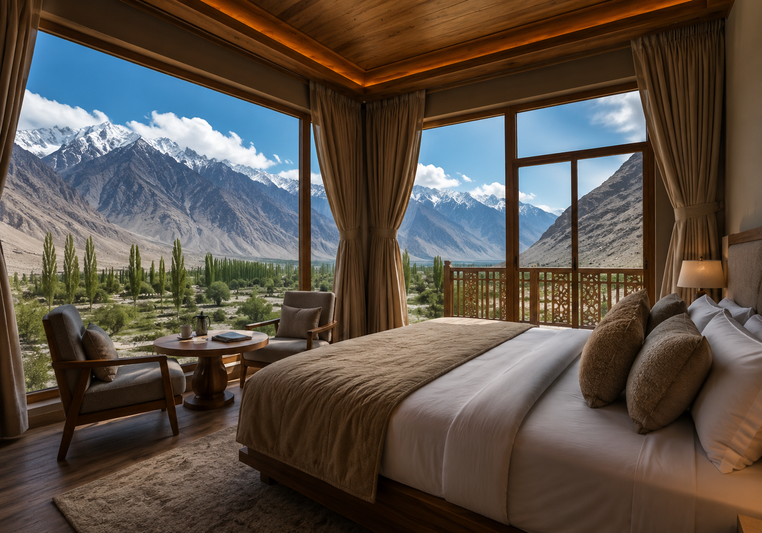 best hotel in hunder ladakh