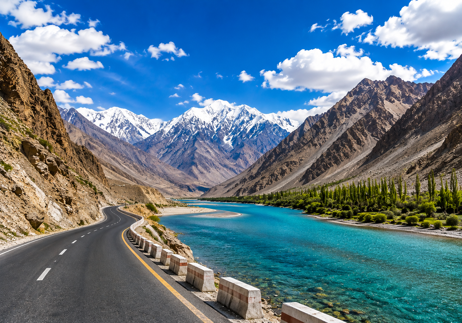 Srinagar to Leh Route